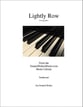 Lightly Row piano sheet music cover
